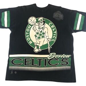 Vintage 90’s NBA Boston Celtics Basketball Salem Sportswear Single Stitch Shirt